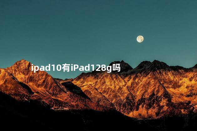 ipad10有iPad128g吗