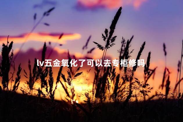 lv五金氧化了可以去专柜修吗