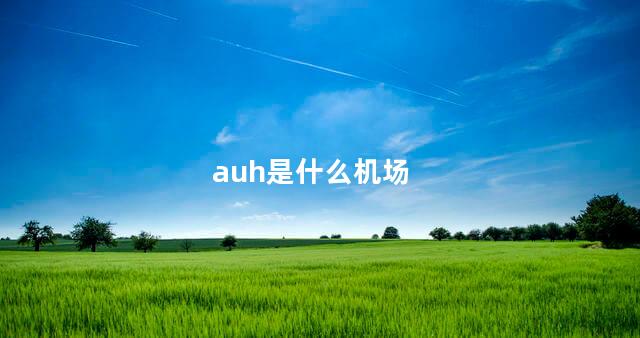 auh是什么机场