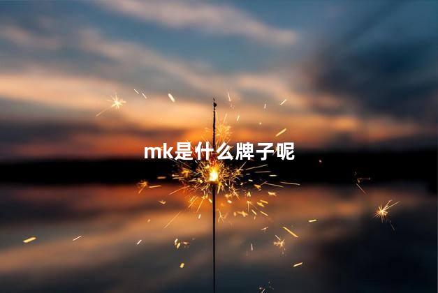 mk是什么牌子呢