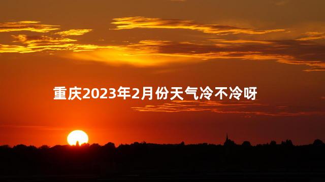 重庆2023年2月份天气冷不冷呀